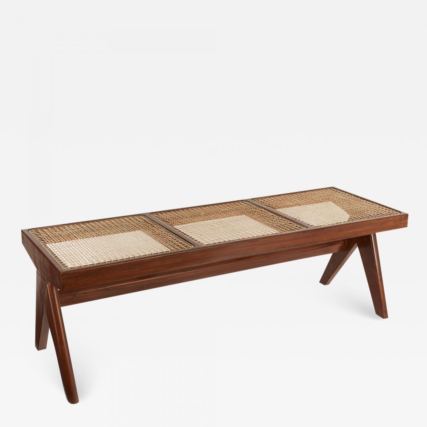 TR41013 Pierre Jeanneret Style Bench