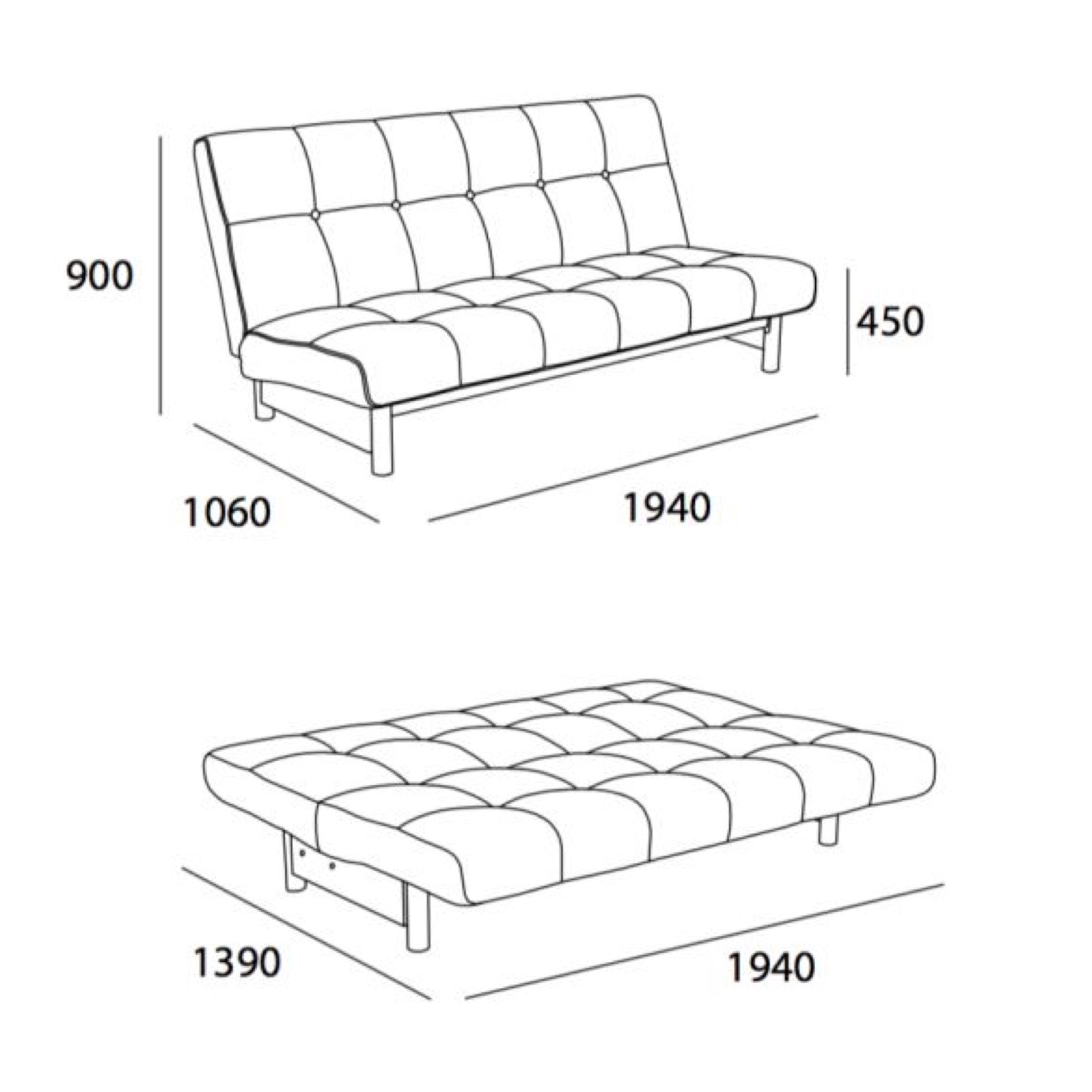 TR50034 Cosa Sofa Bed