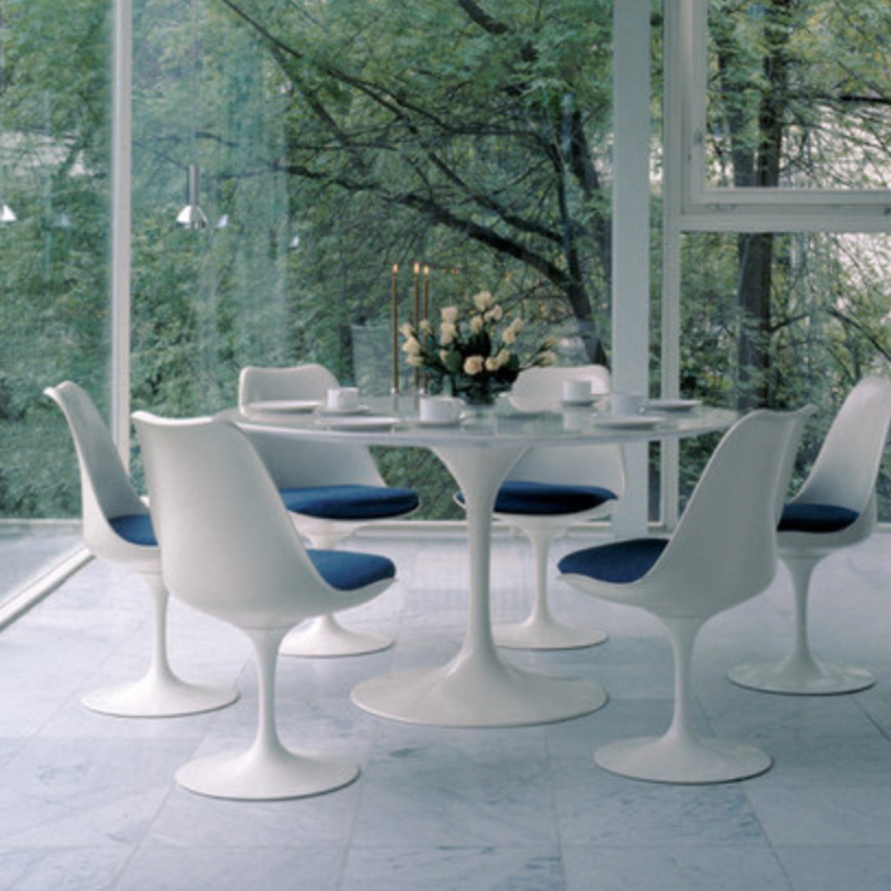 TR70014 Tulip marble table