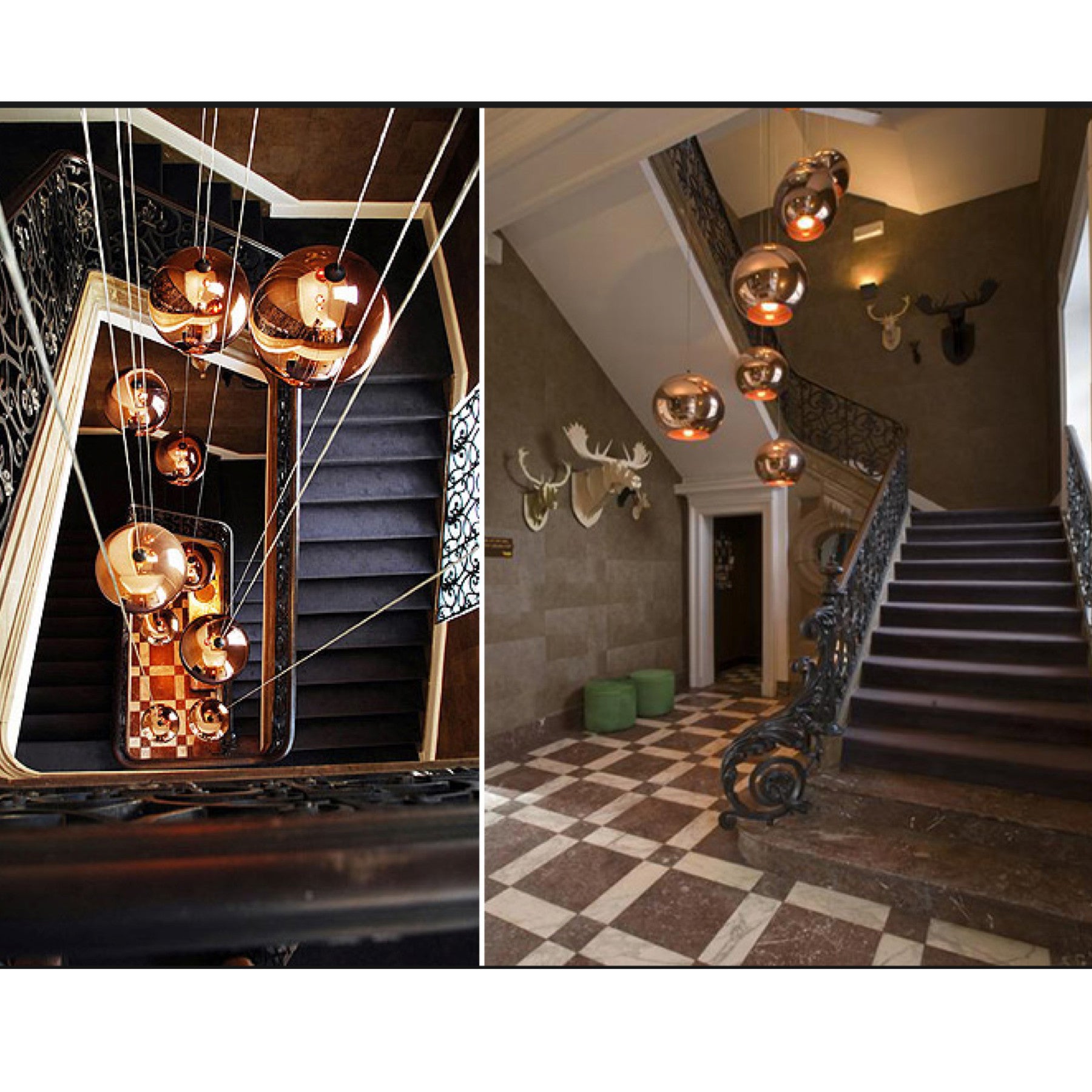 TR80022 TD Copper ball pendant