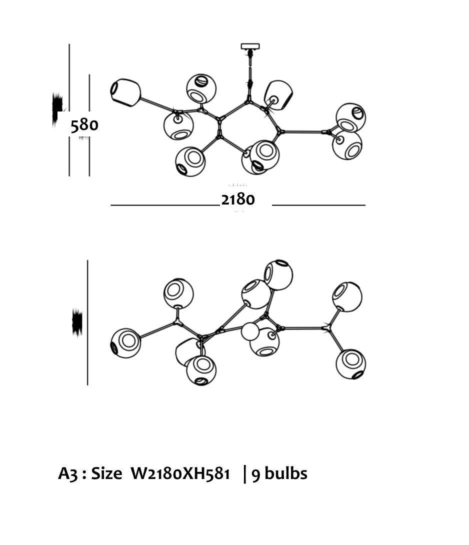 TR80033 Lindsey Branching Bubbles style series