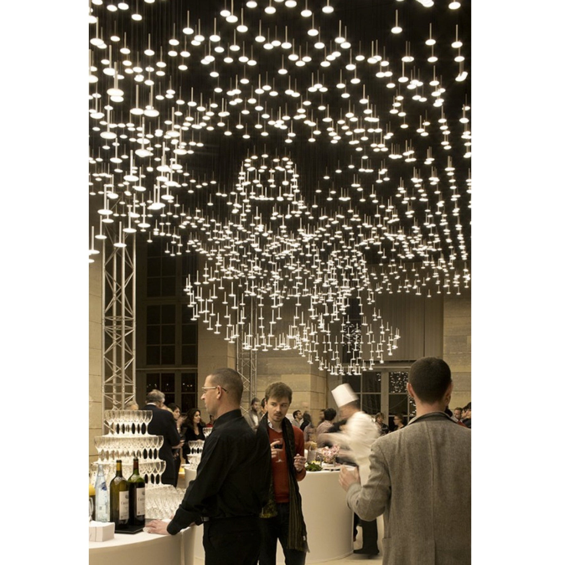 TR80044 Rain style chandelier