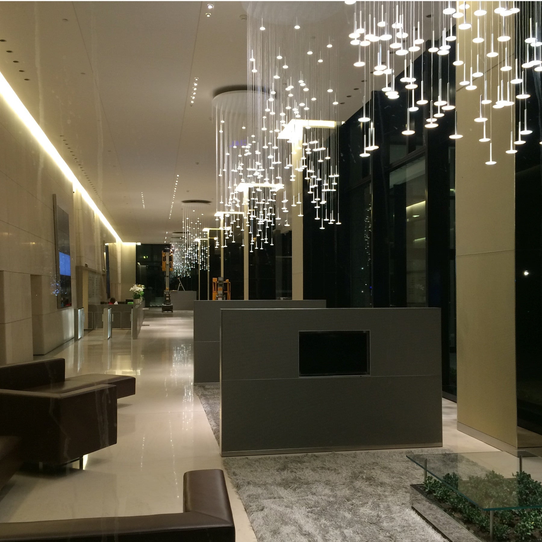 TR80044 Rain style chandelier