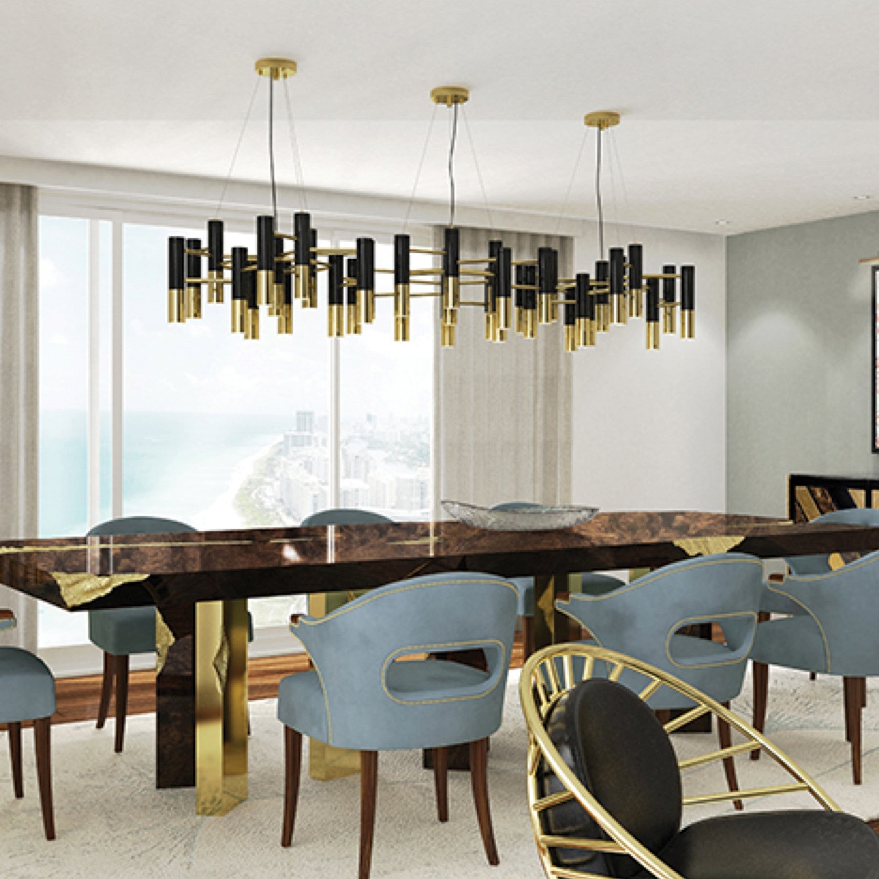 TR80046P Ike Style Modern Pendant Lamp