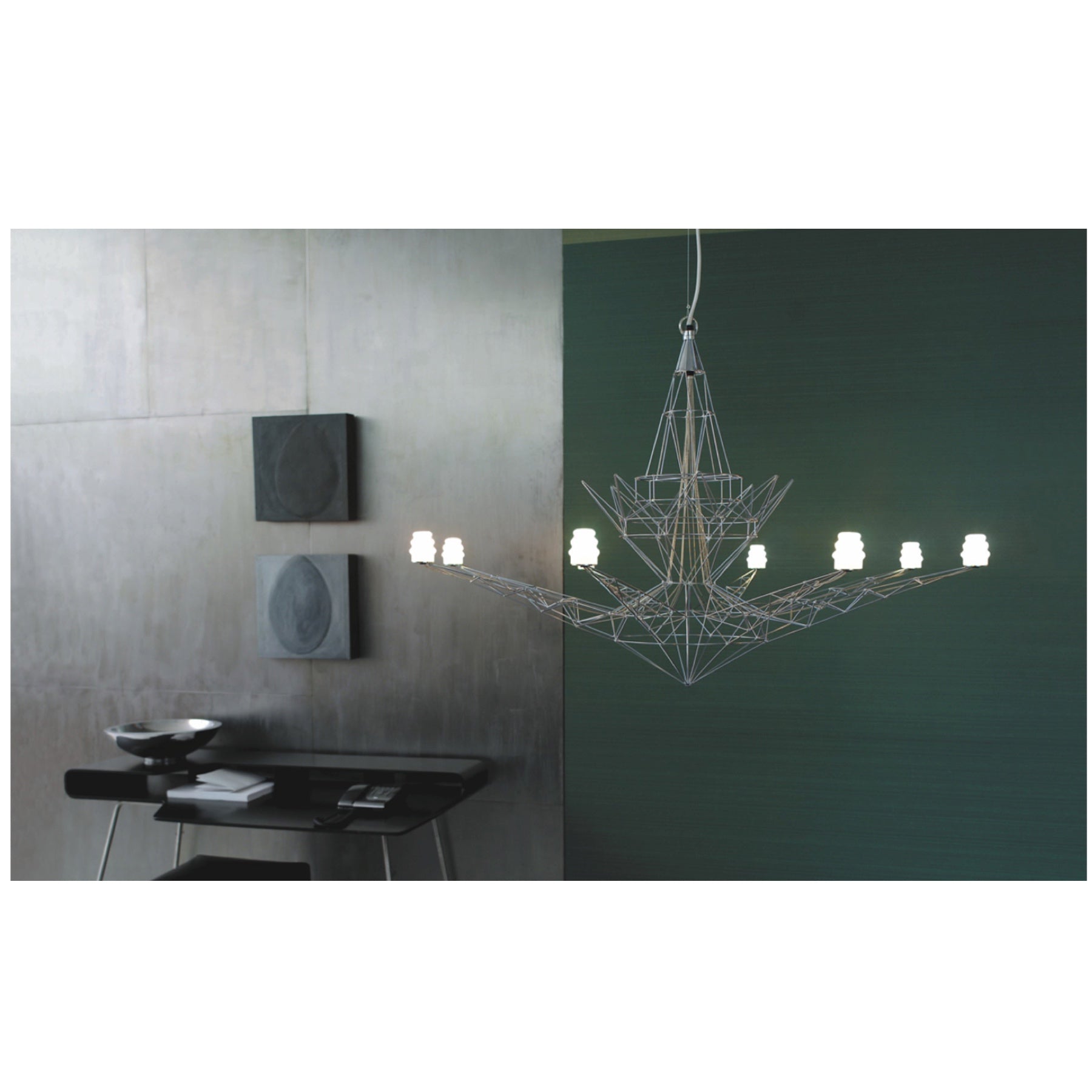 TR80072 TD Style Fosca-rini Lightweight Chandelier Light