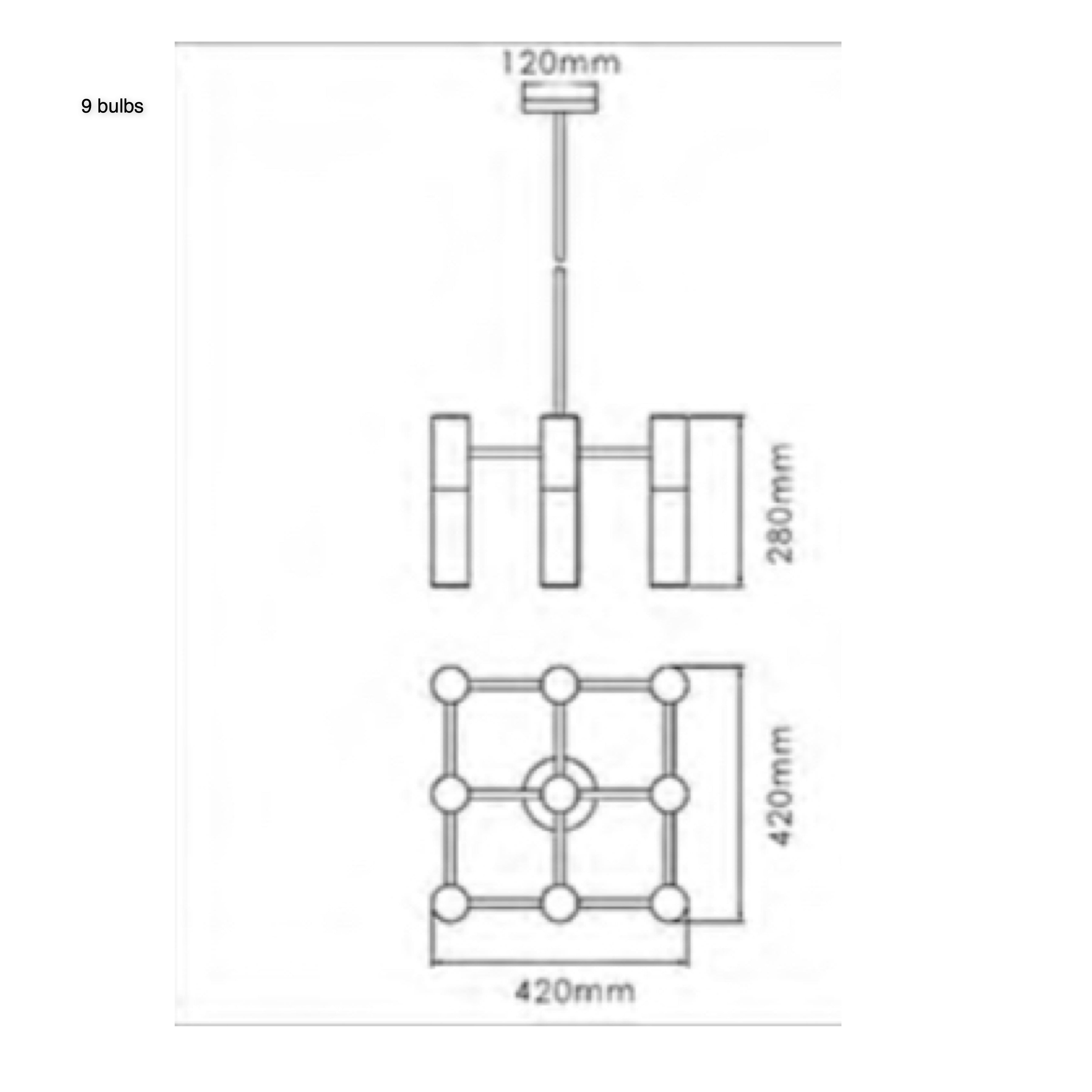 TR80084P Il-Fanale Etoile Style Pendant Lamps
