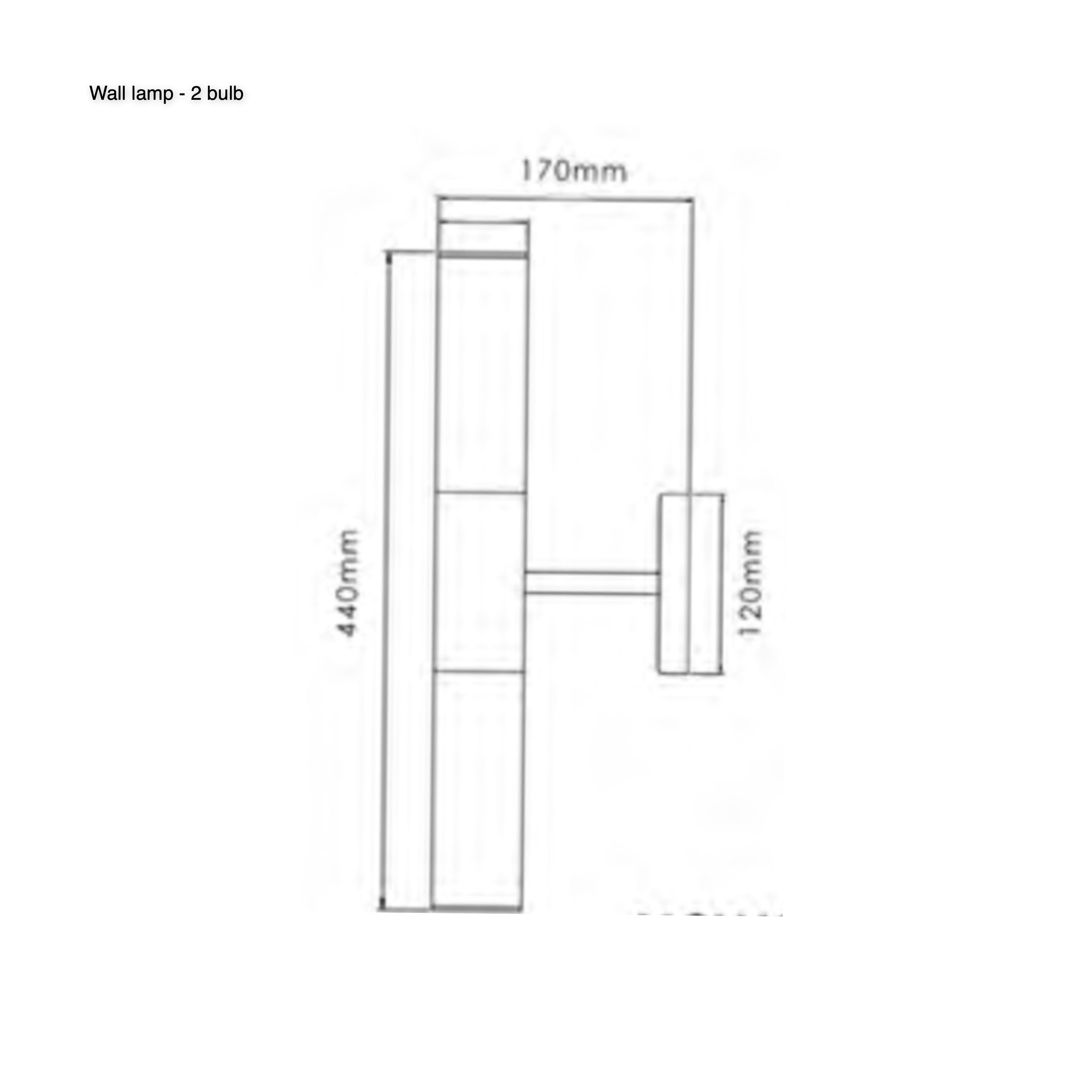 TR80084W Il-Fanale Etoile Style Wall Lamps