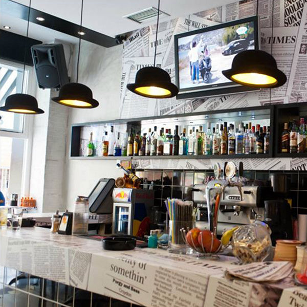 TR80093 Jeeves Hat Pendant Lamp