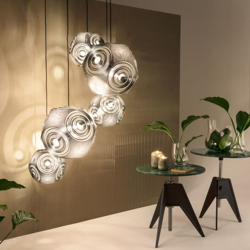 TR80114 TD Style Curve Ball Pendant Lamp