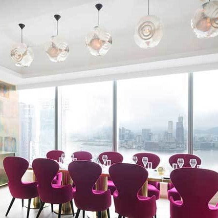 TR80114 TD Style Curve Ball Pendant Lamp