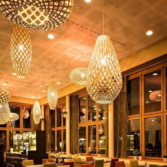 TR80133 David Trubridge Style Pendant Lamps