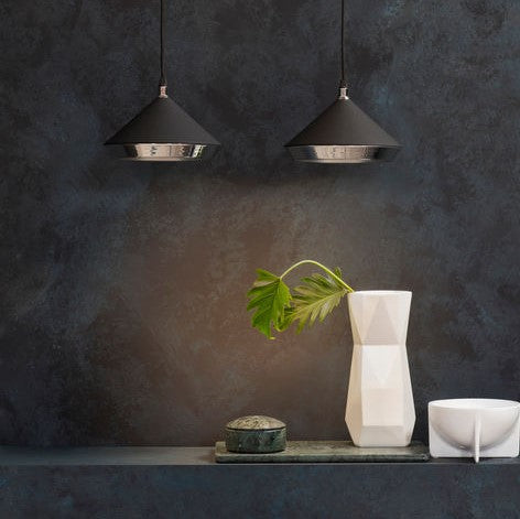 TR80155P Bert Frank Shear Style Pendant Lamps