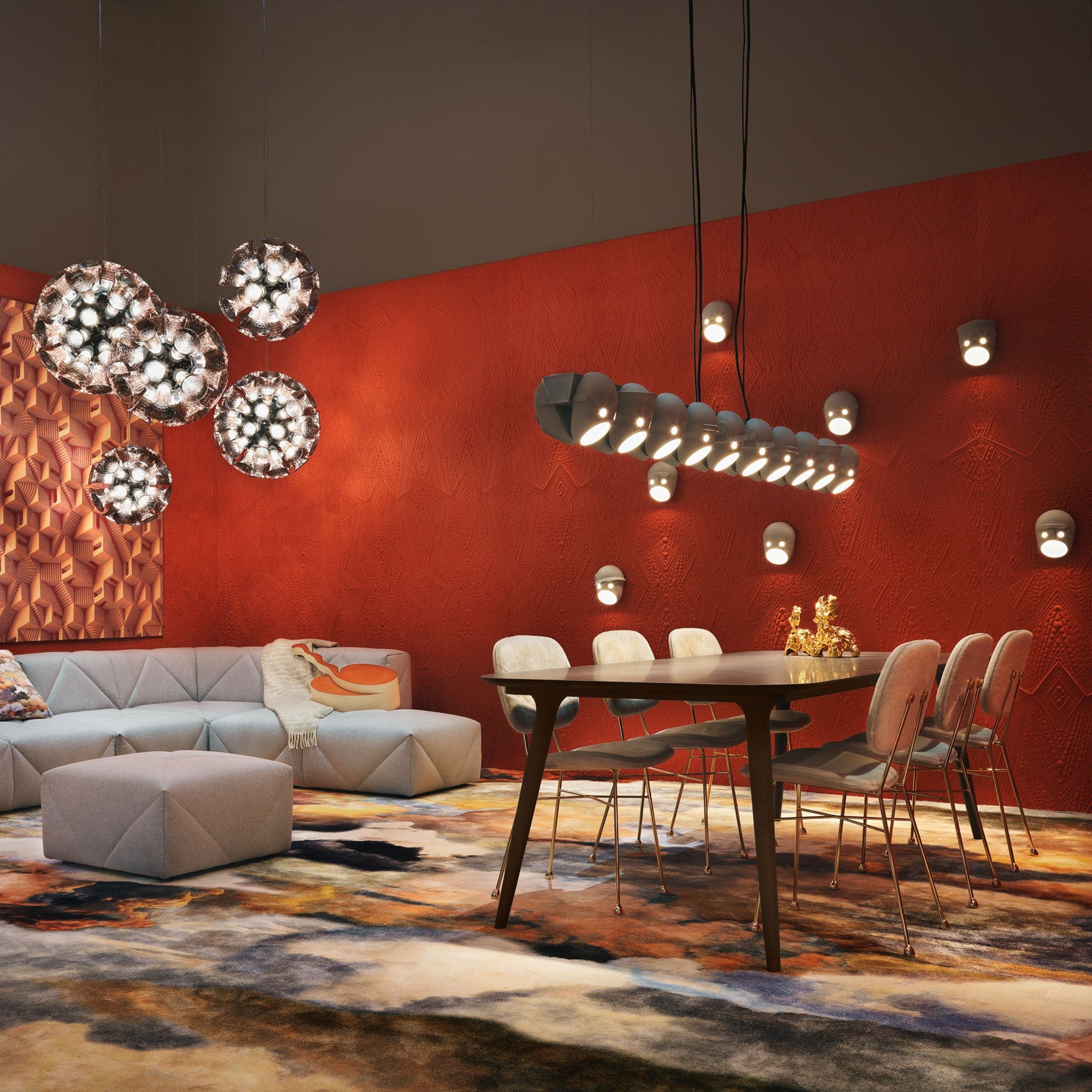 TR80191W The Party Style Wall Lamp