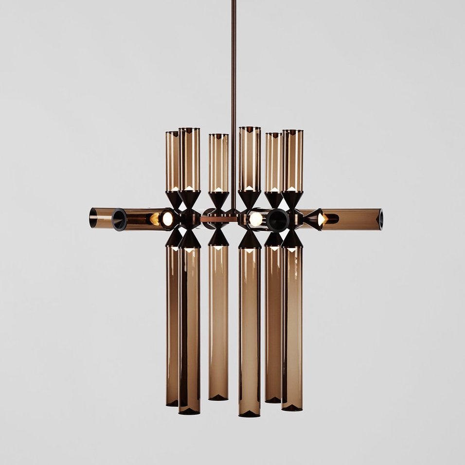 TR80196 Roll & Hill Castle Style Chandelier