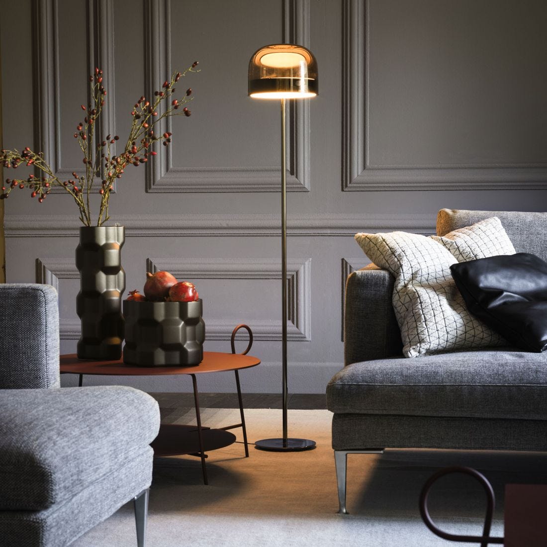 TR80220F Equatore Style Floor Lamps