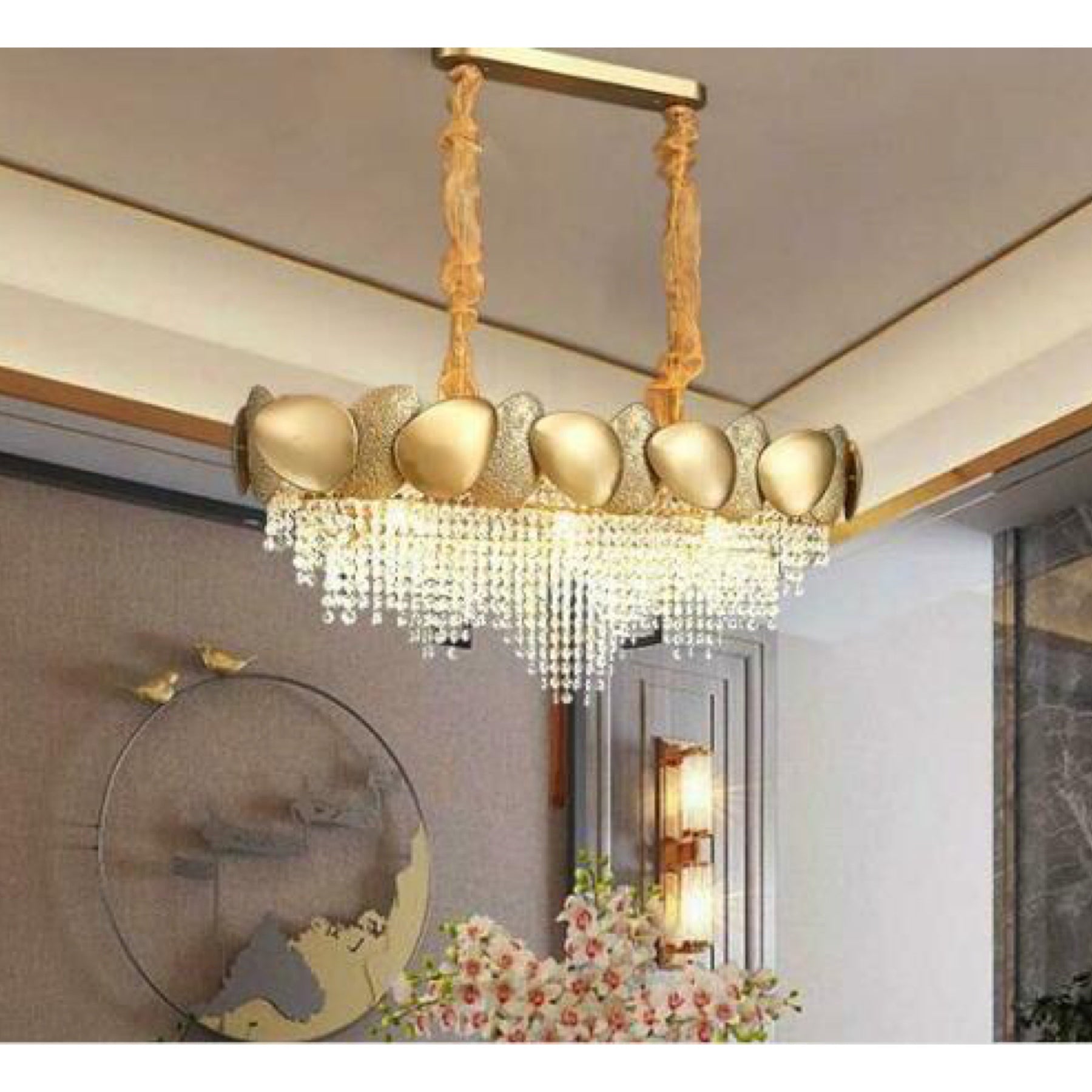 TR80284 Galileo Crystal Chandelier