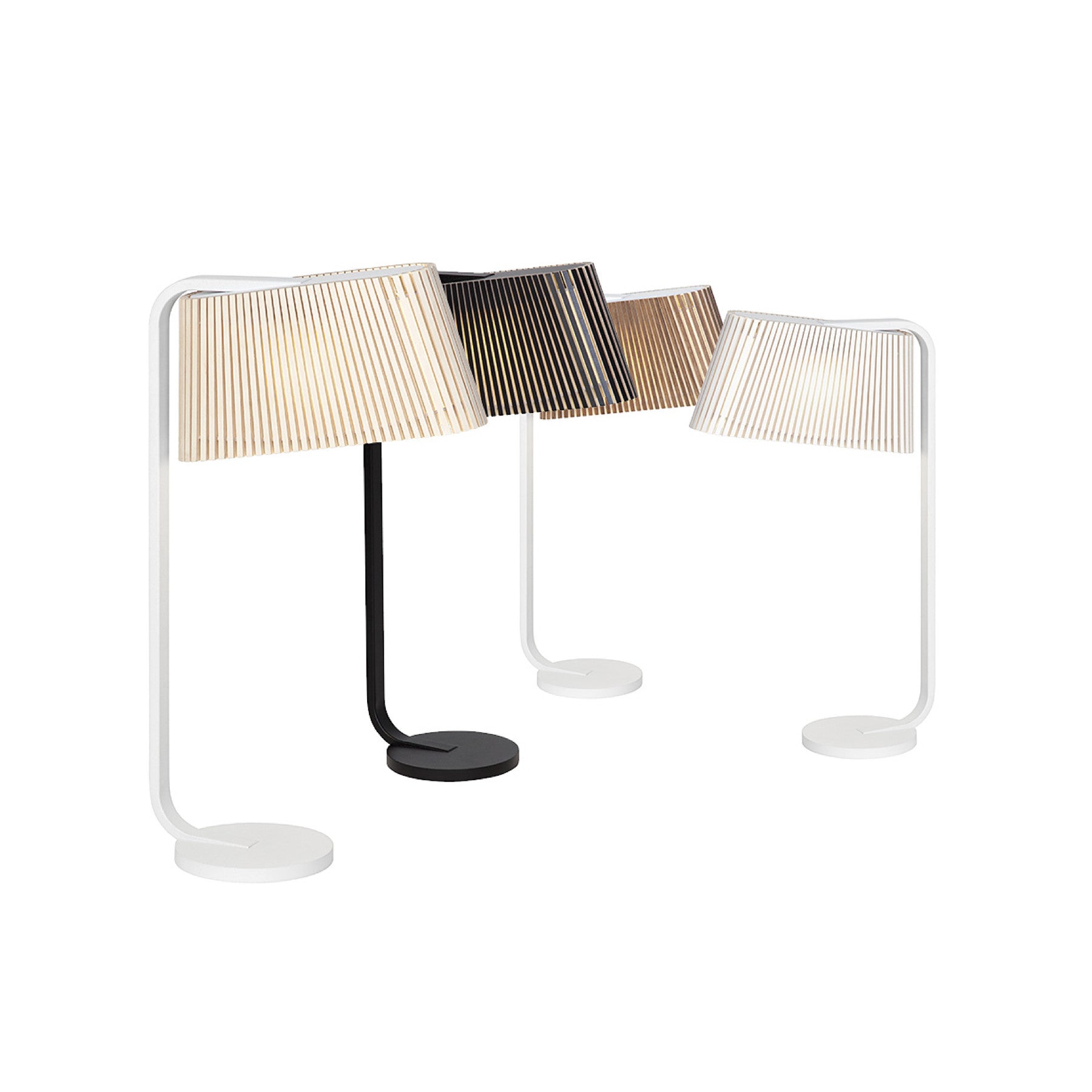 TR81004 Wooden Scandinavian Oasis Table Lamp