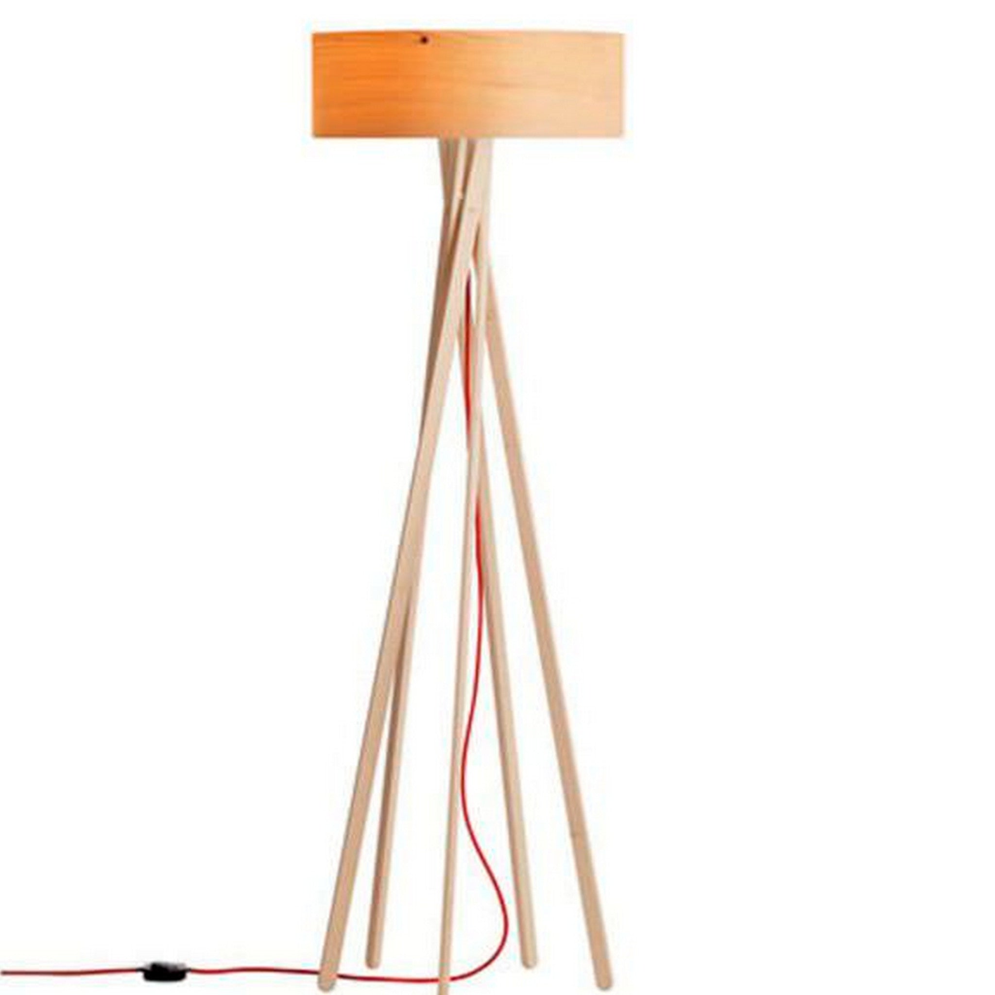 C-TR82001 Multi-leg Nordic Style Wooden Floor Lamp