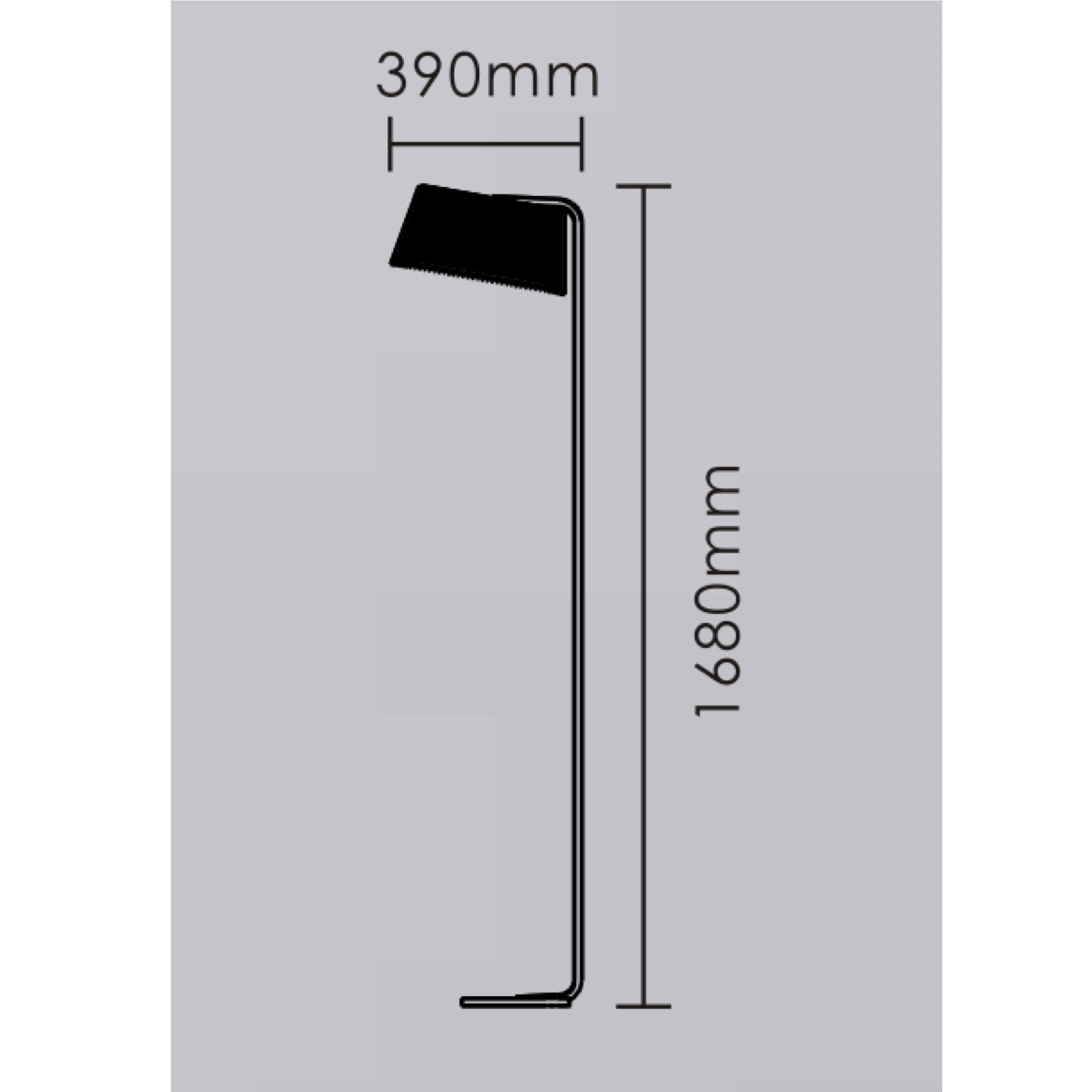 TR82003 Wooden Scandinavian Oasis wooden floor lamp