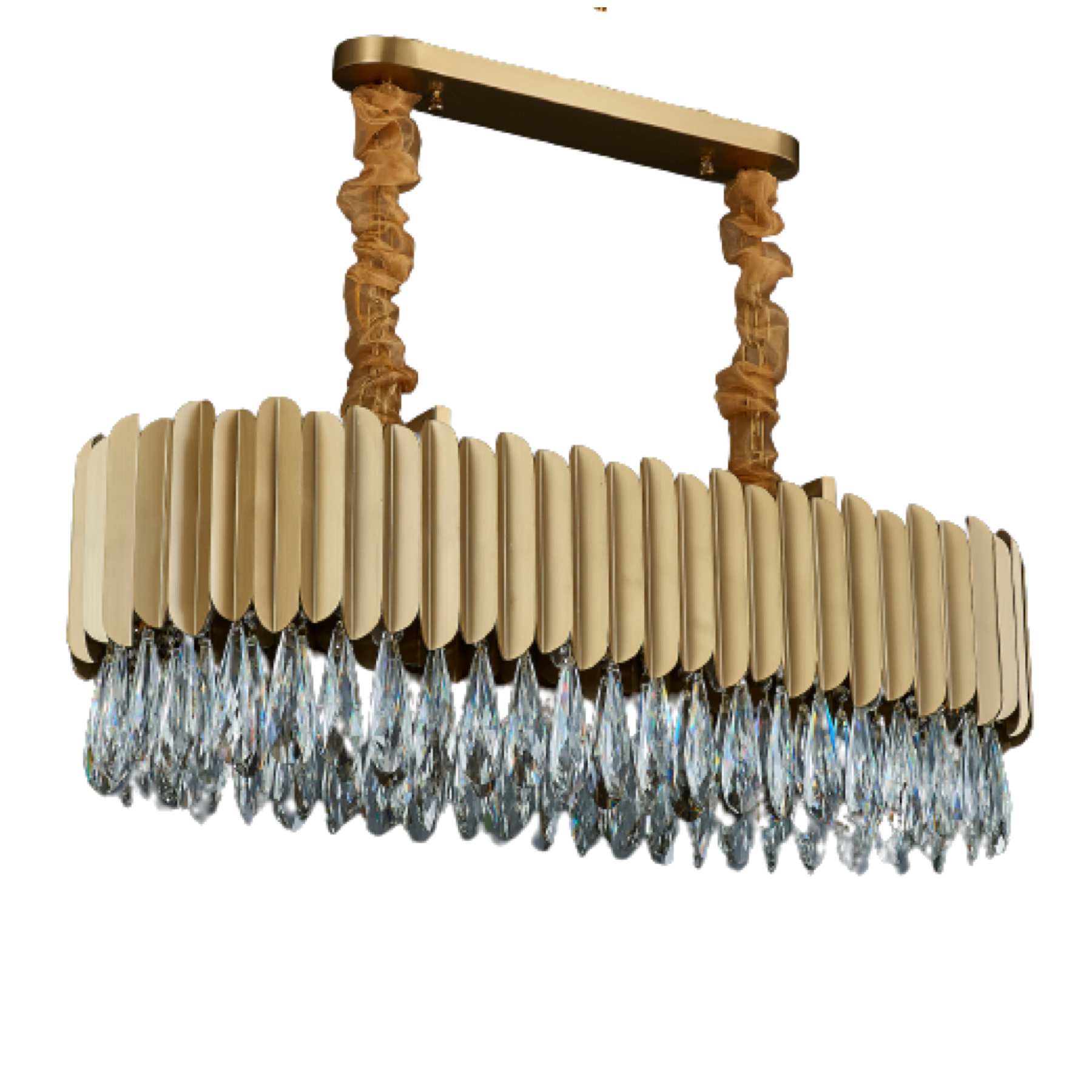 TR80283 Dan Gold  Crystal Chandelier