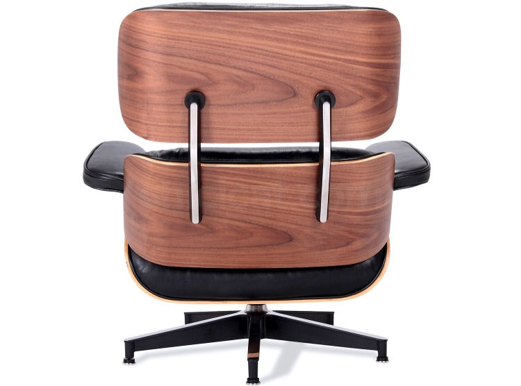 TR40006b  C-Eames Style Classic Lounge Chair & Ottoman