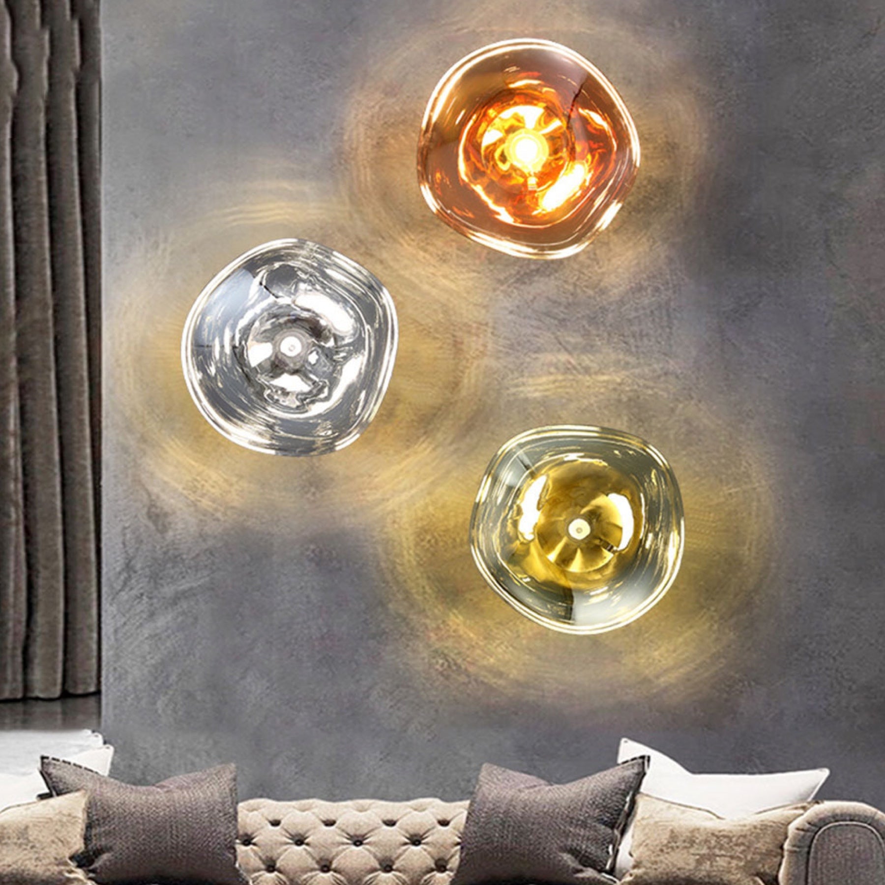 TR80058W The Melt Style Wall Lamp