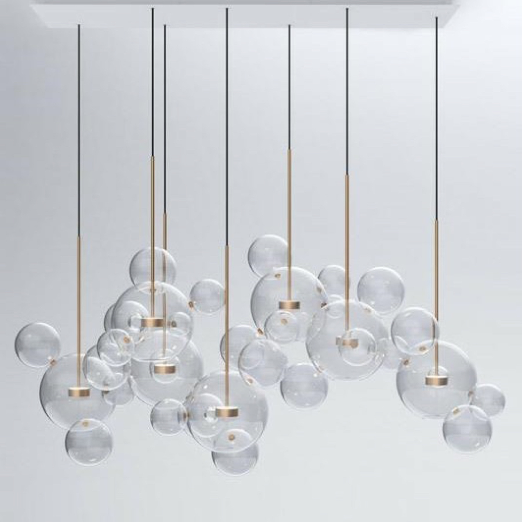 TR80053 Boller Bubble Style Suspension Lamp