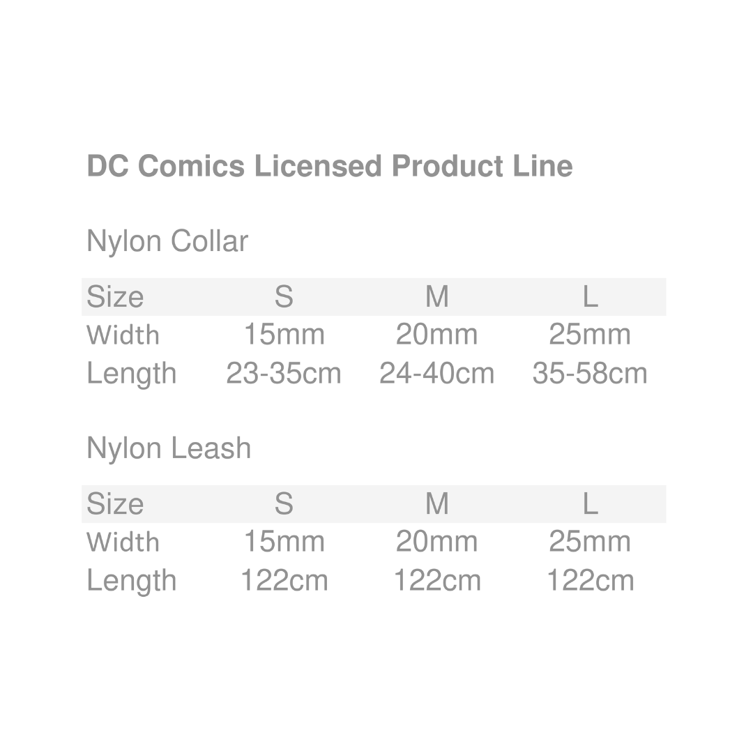 DC Comics Nylon Leash