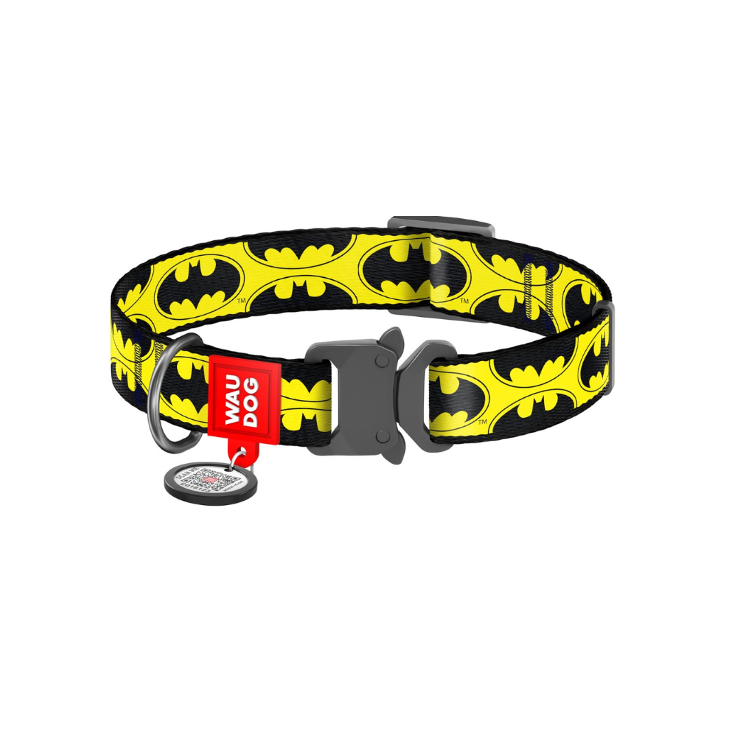 DC Comics Nylon Collar | Free ID Pet Tag
