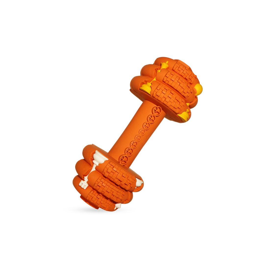 Dumbbell Chew Toy | Treats Dispenser