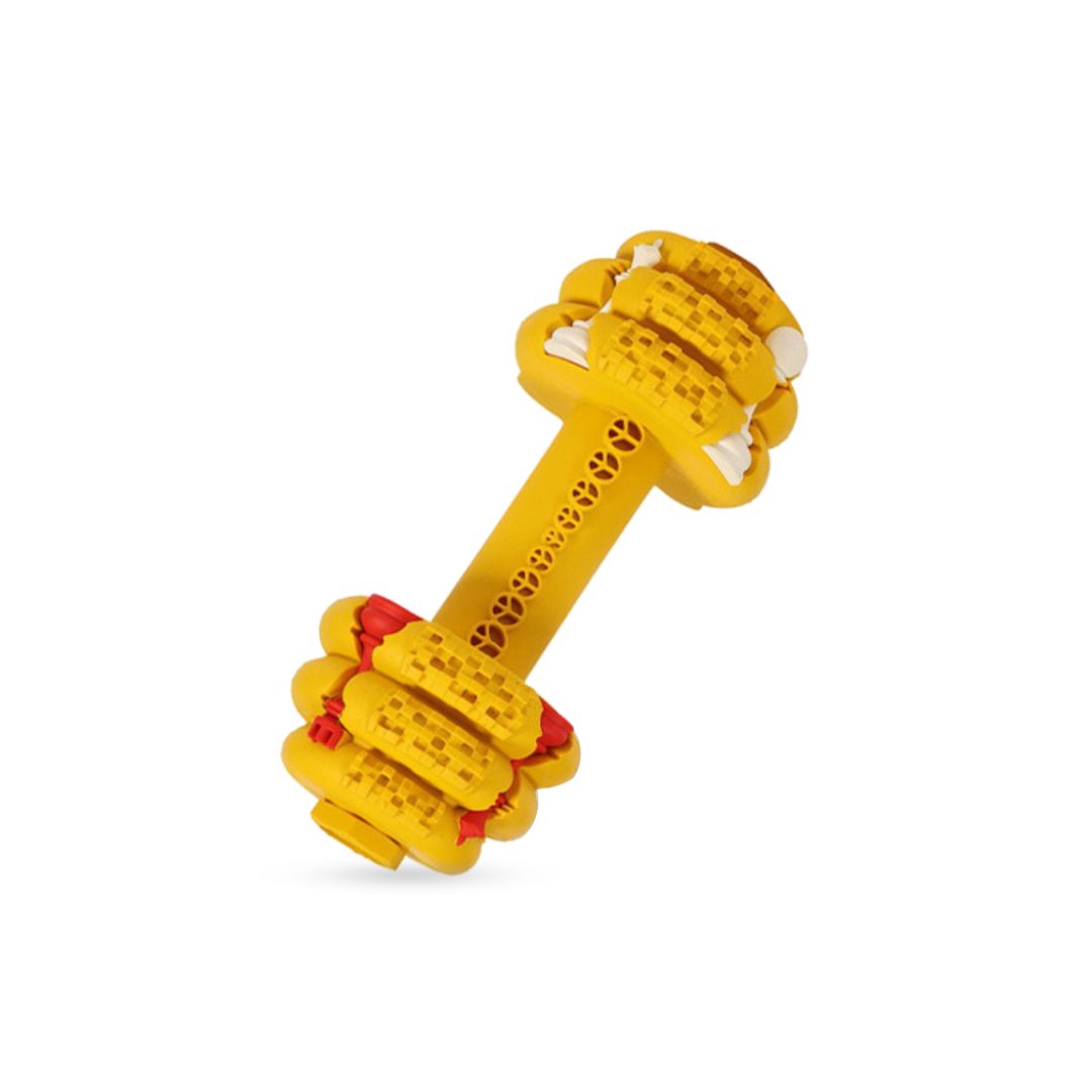 Dumbbell Chew Toy | Treats Dispenser