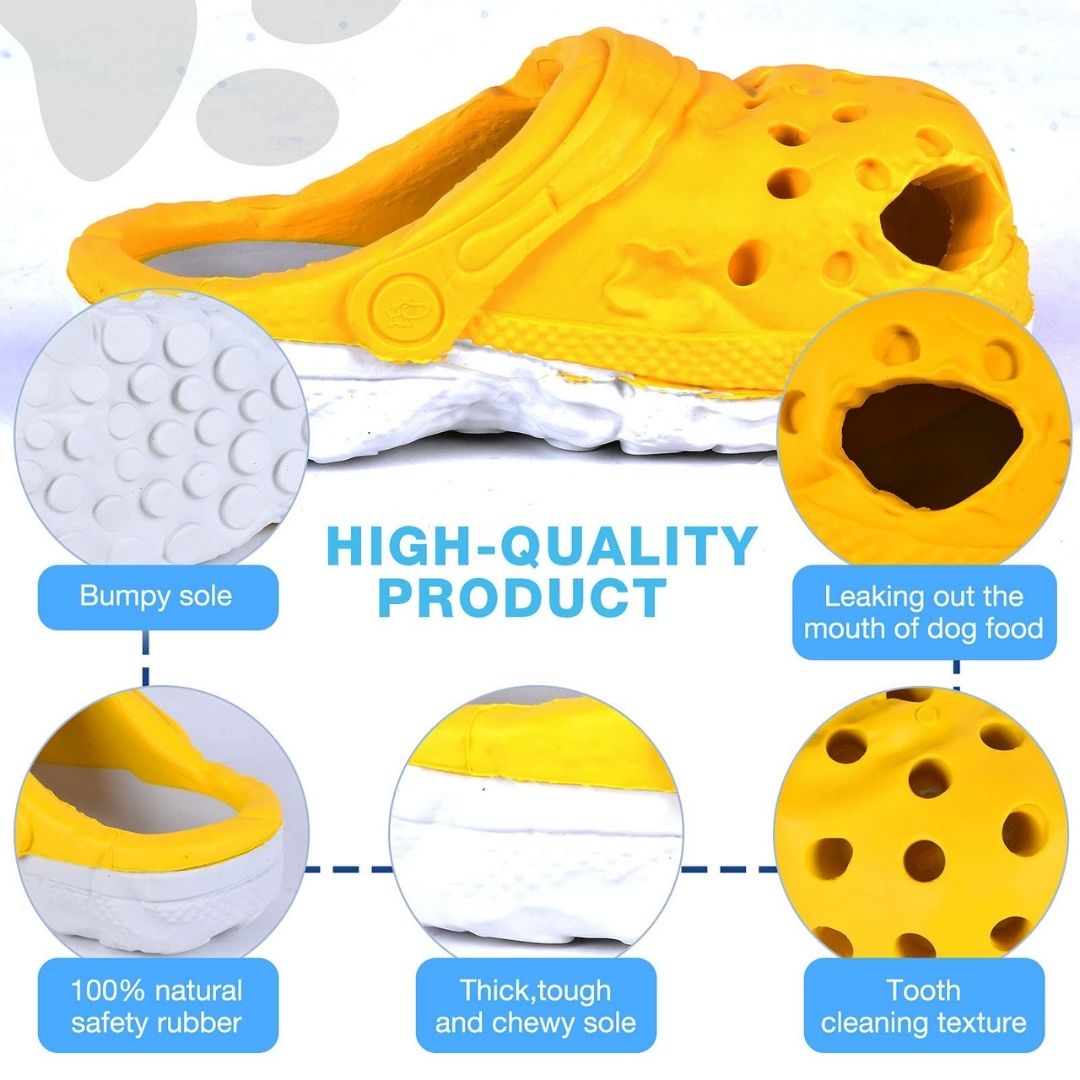 Slipper Chew Toy | Treats Dispenser