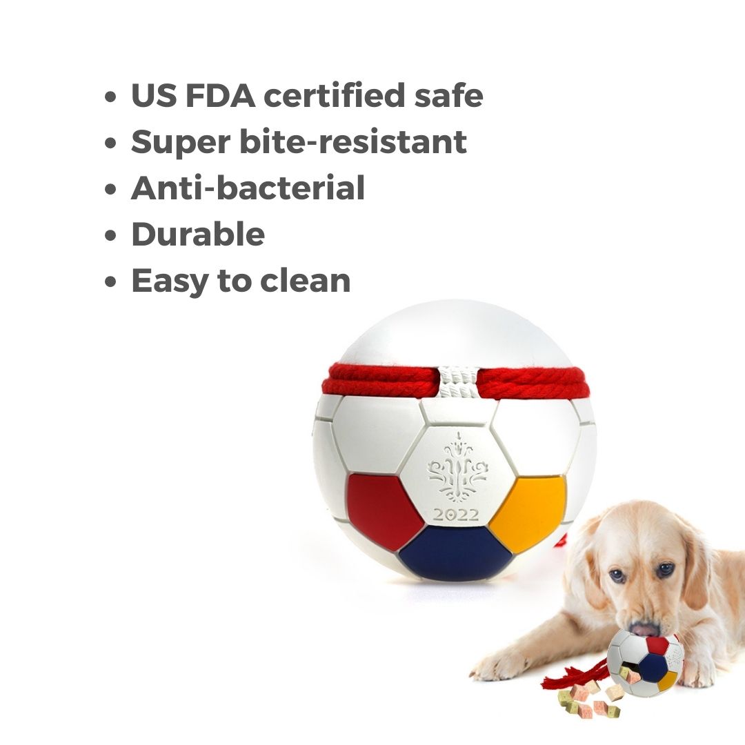 Soccer Ball Chew Toy | Treats Dispenser