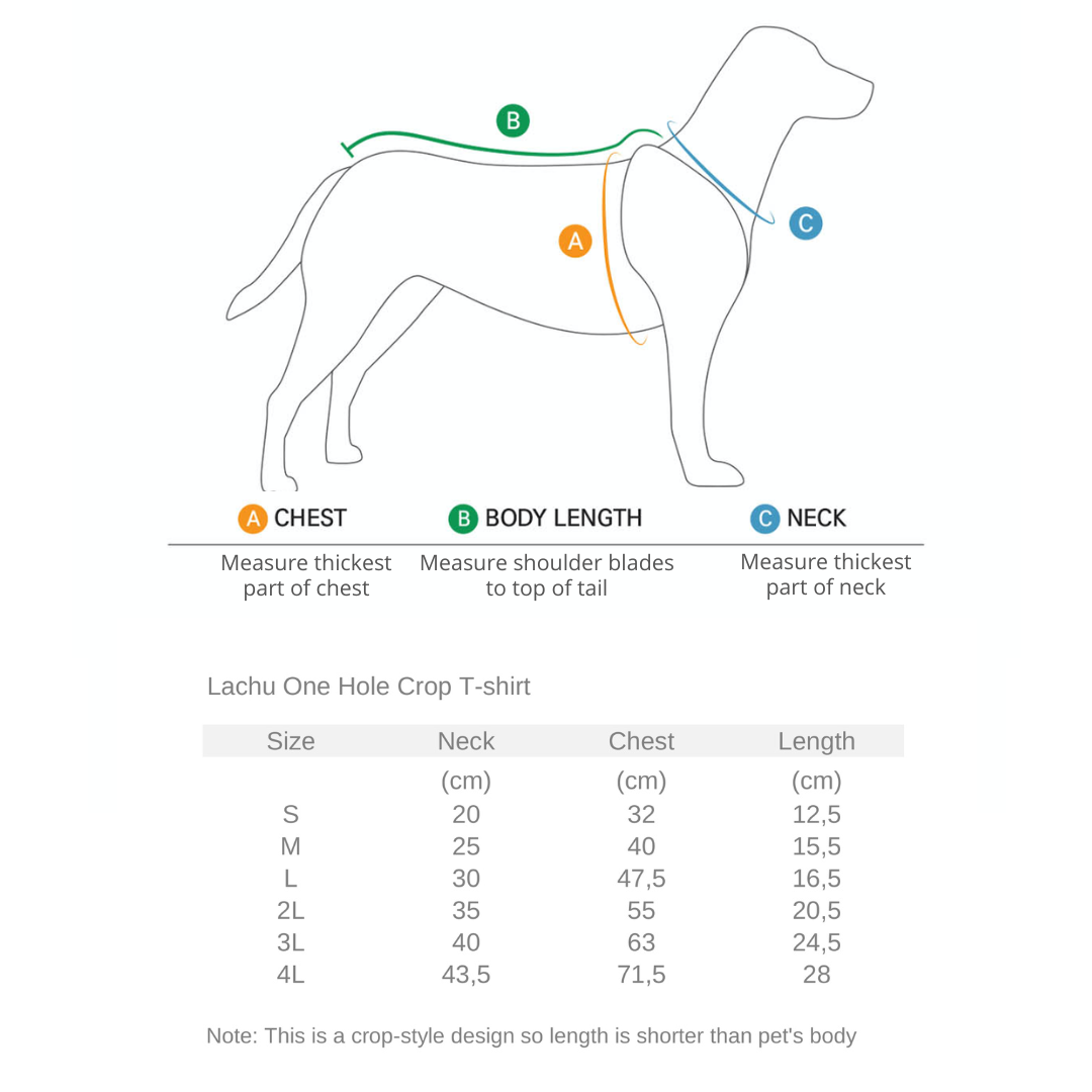 Lachu One Hole Crop T-shirt