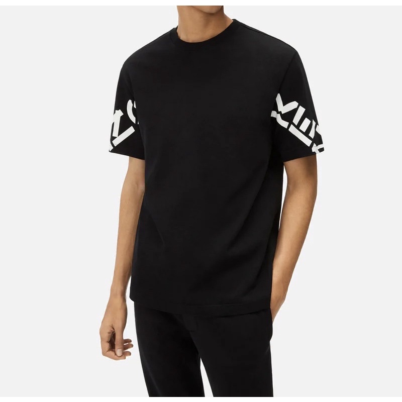 Kenzo SS22 Sleeve Logo Tee Black