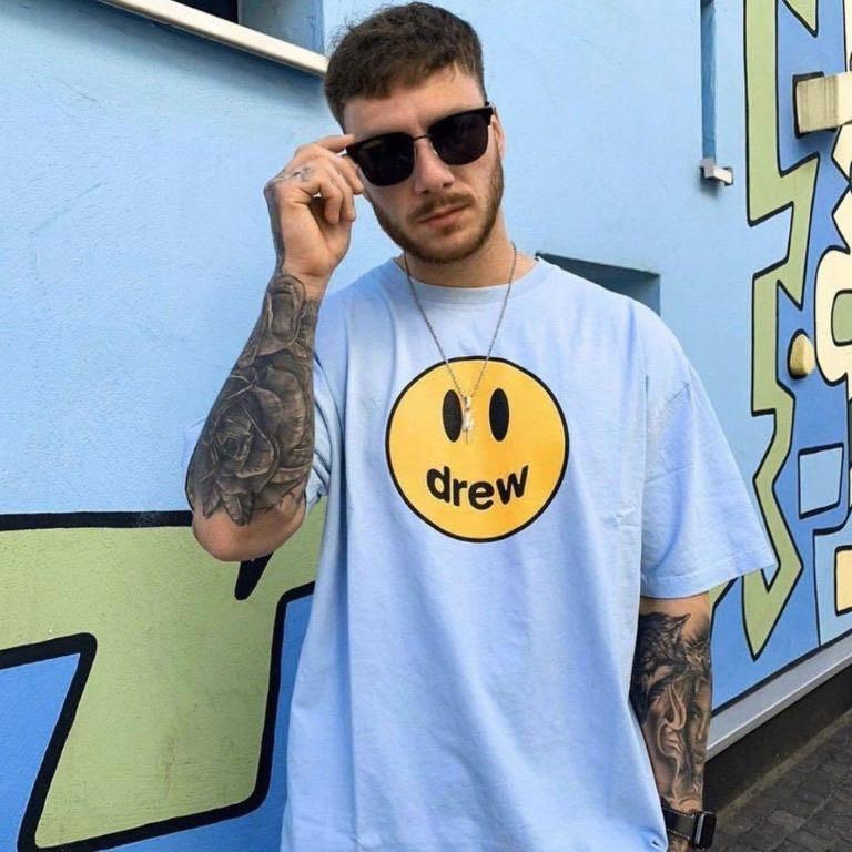 Drew House Smiley Tee (Light Blue)