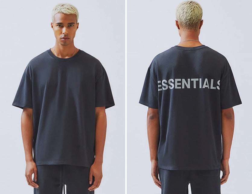 Fear Of God - FOG Essentials 3M Los Angeles Tee ( Black ) – The