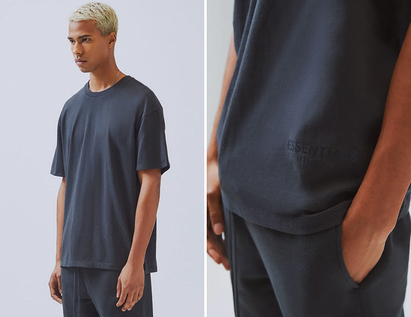 Fear Of God - FOG Essentials 3M Los Angeles Tee ( Black ) – The