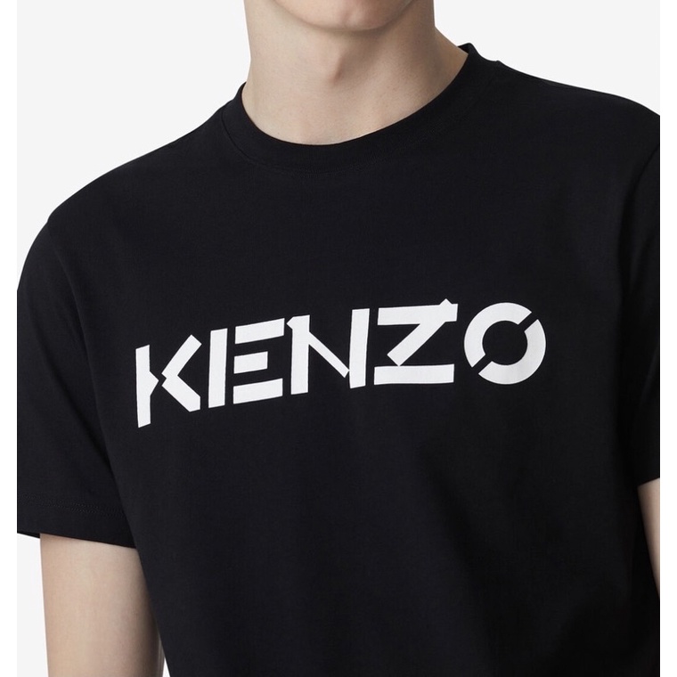 Kenzo Paris Logo Tee Black