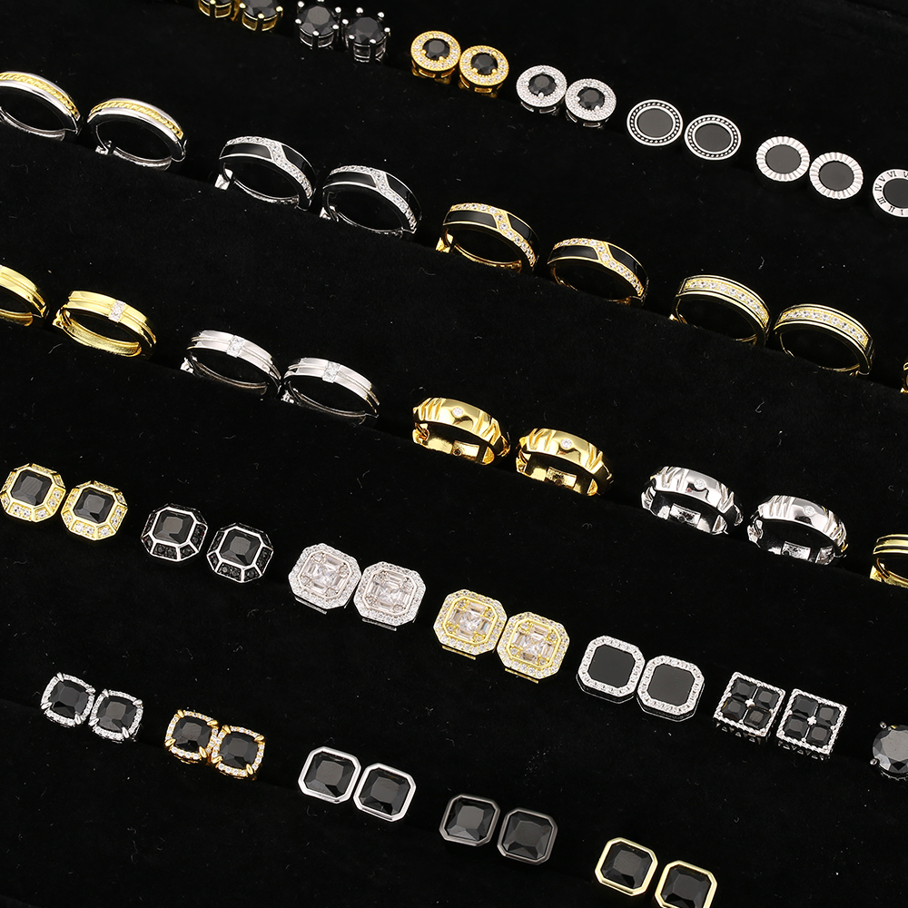 メンズ ピアス 片耳 ３点セット シルバー925 KRKC