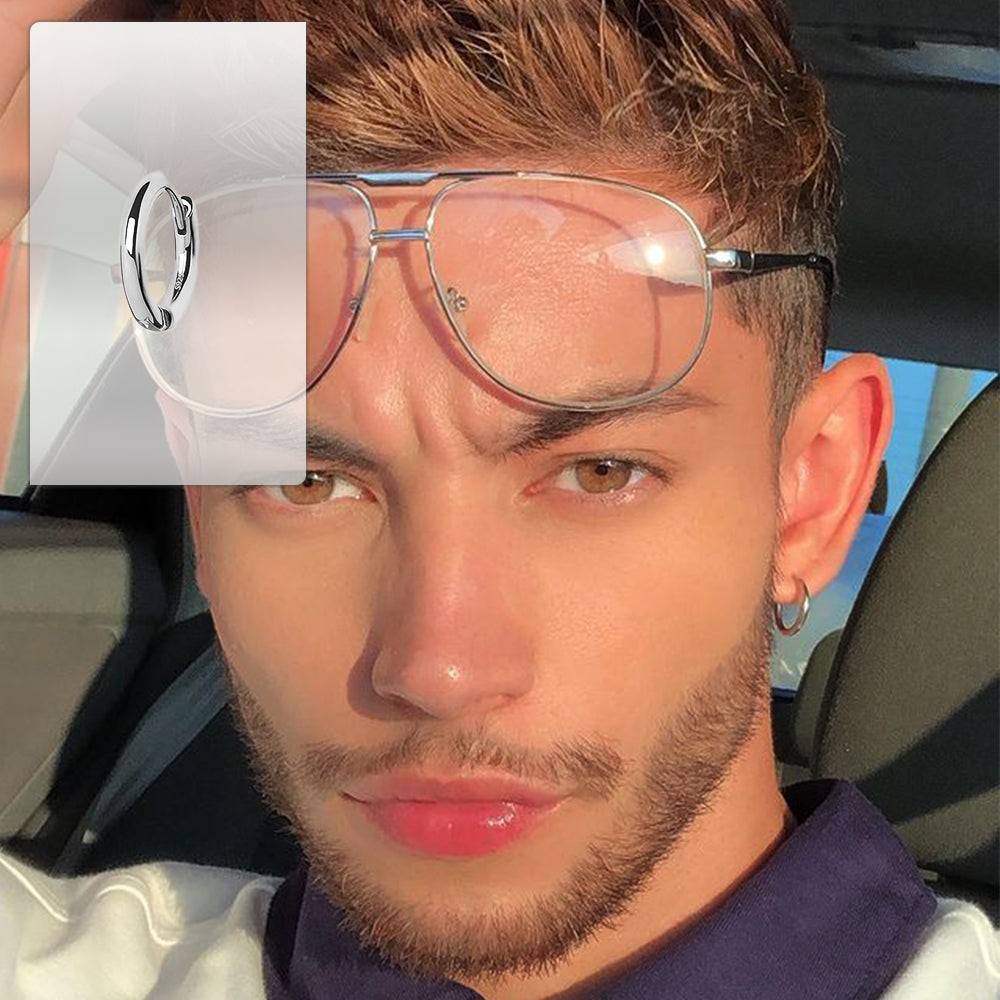 メンズ ピアス 片耳 ３点セット シルバー925 KRKC