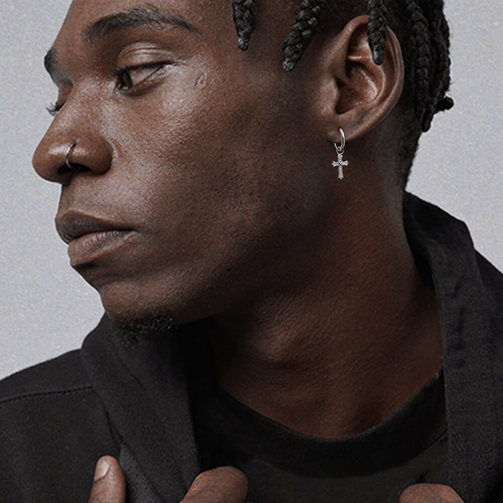 ピアス メンズ シルバー 925 KRKC