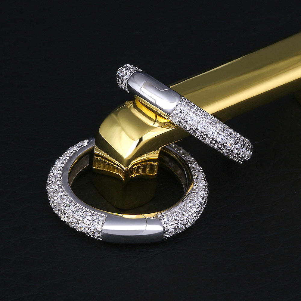 15mmシルバー925フルドリル両耳ピアス - jpkrkc&co