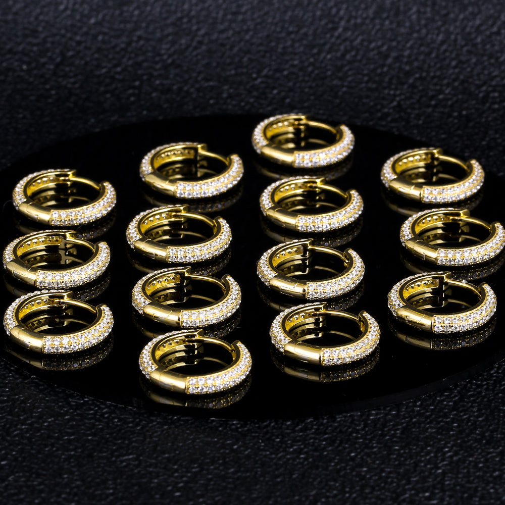 15mmシルバー925フルドリル両耳ピアス - jpkrkc&co