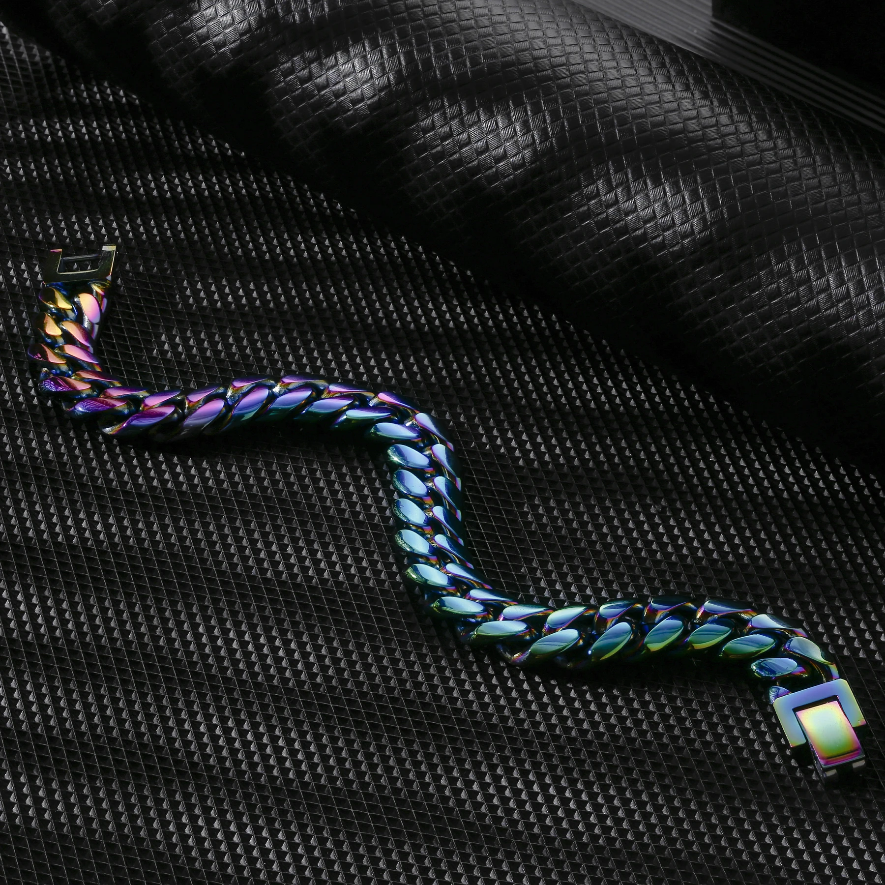 ブレスレット レディース 喜平 マルチカラー 10mm 18cm-22cm KRKC