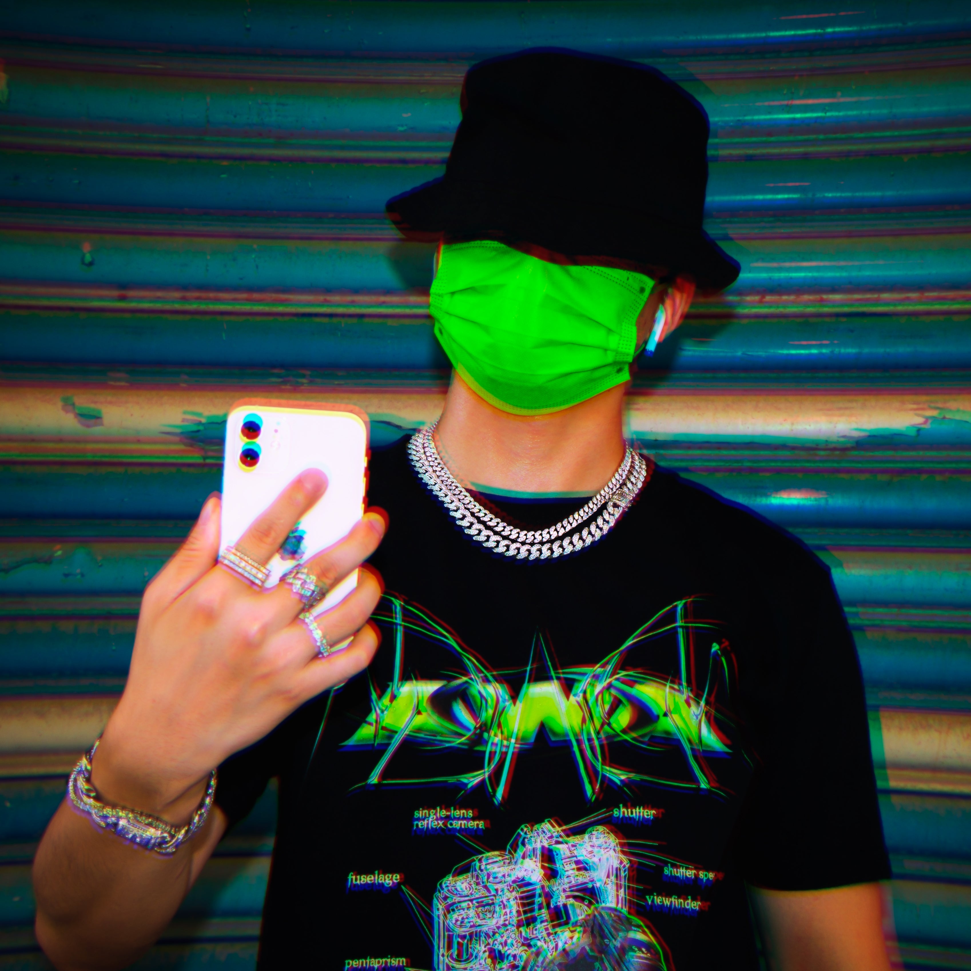 12mm CZダイヤ 喜平 ネックレス 純銀 KRKC