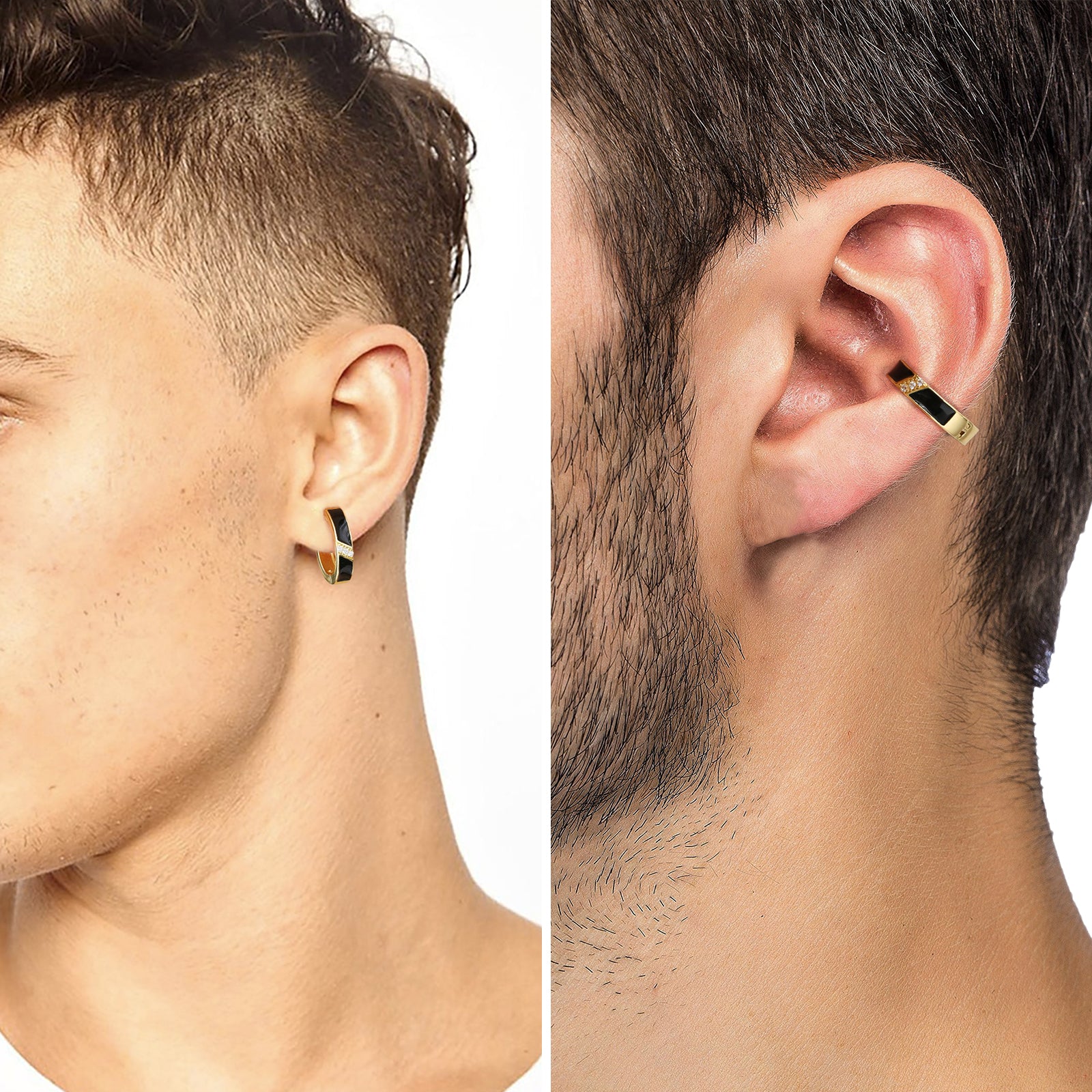 15mm CZダイヤ イヤーカフ シルバー 925 KRKC