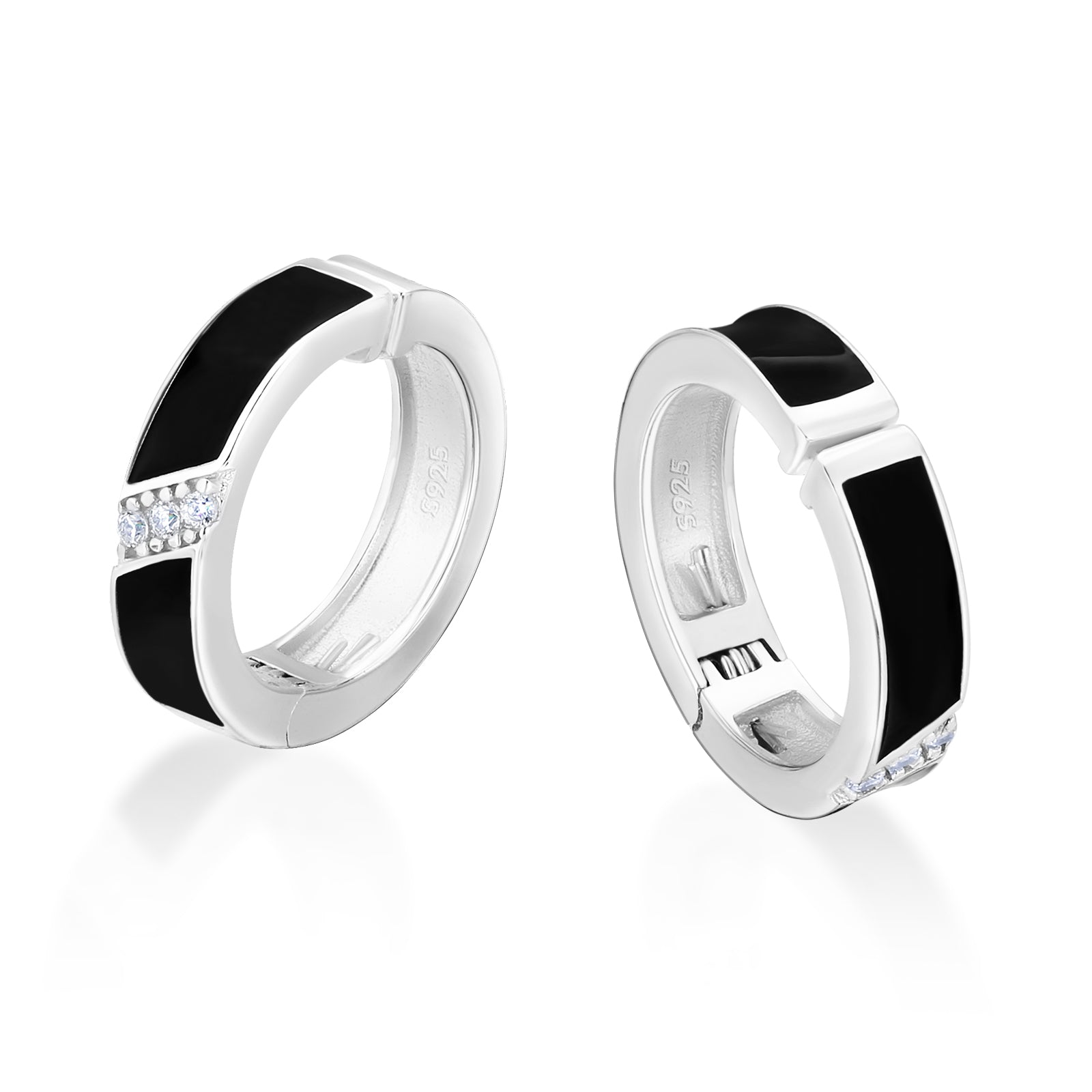 15mm CZダイヤ イヤーカフ シルバー 925 KRKC