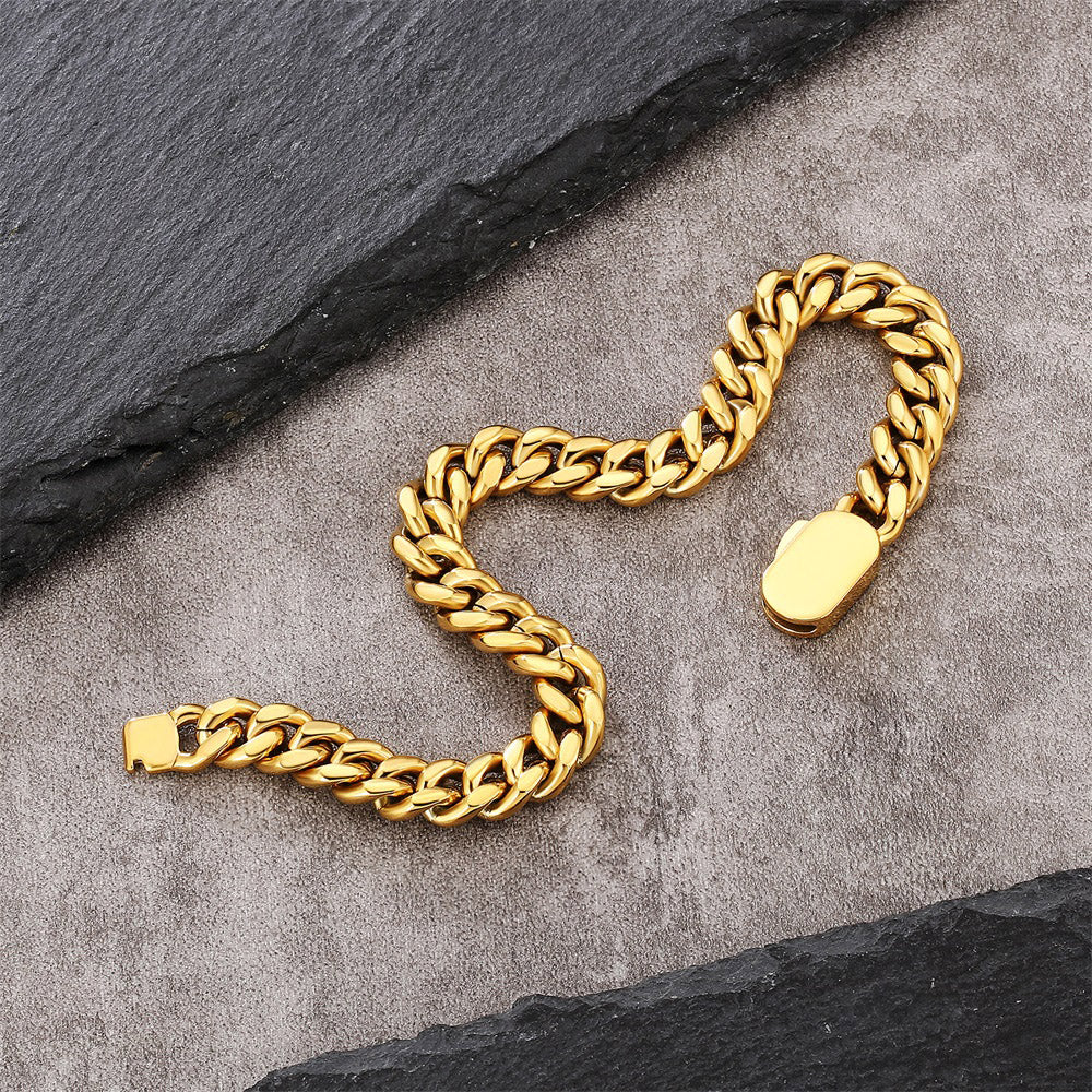 8mm 喜平 ブレスレット おしゃれ留め具 KRKC