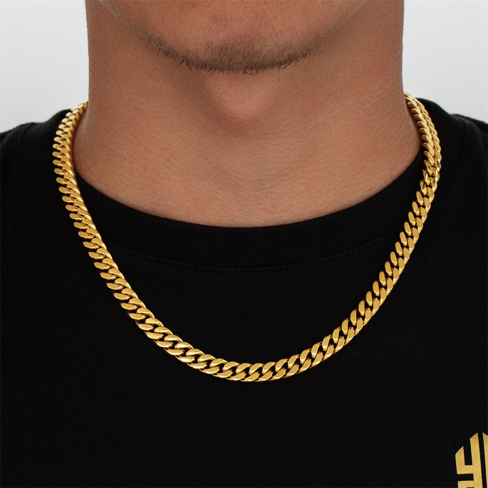 4面カット 喜平 ネックレス メンズ お洒落留め具 8mm B系 4面カット 喜平 ネックレス メンズ お洒落留め具 8mm B系